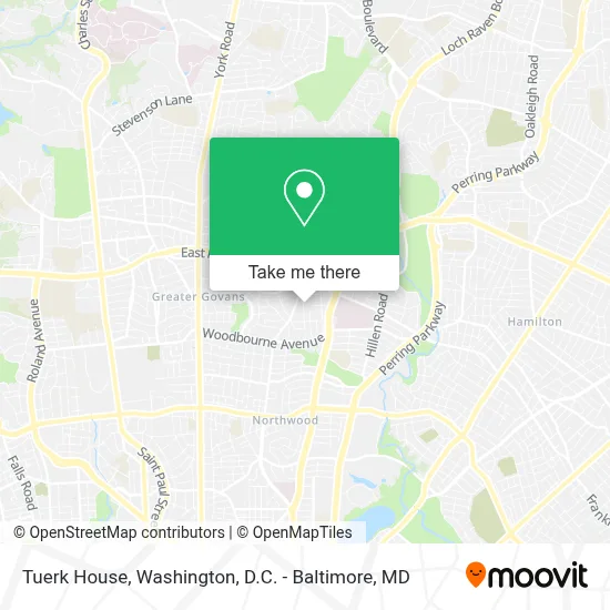 Tuerk House map