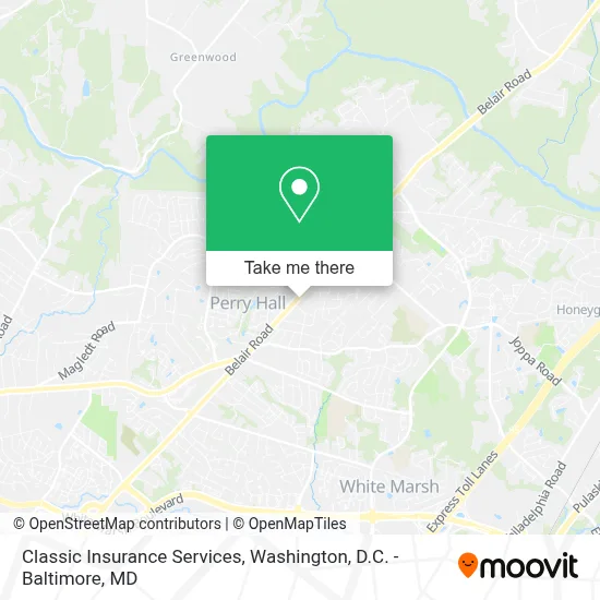 Classic Insurance Services map
