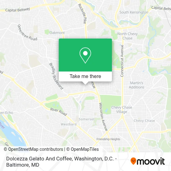 Dolcezza Gelato And Coffee map