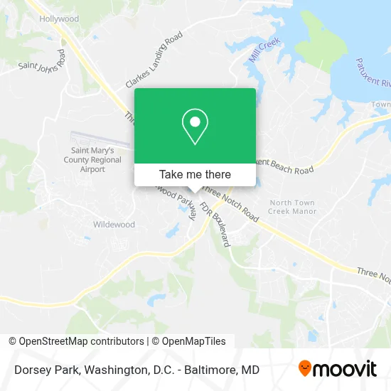 Dorsey Park map