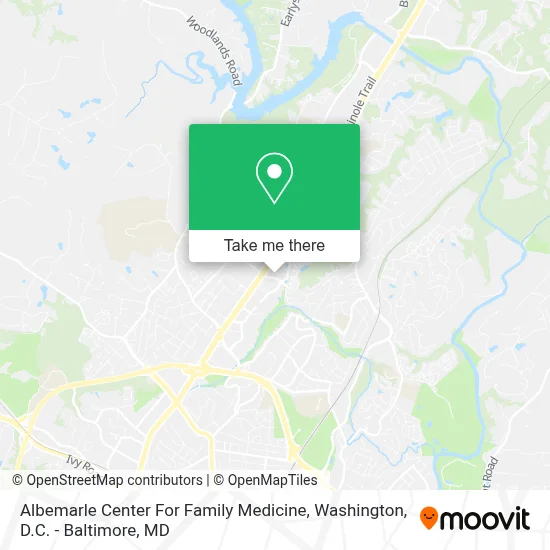 Albemarle Center For Family Medicine map