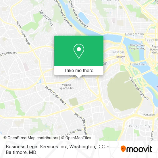 Business Legal Services Inc. map