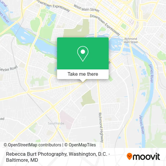 Rebecca Burt Photography map
