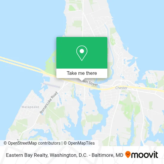 Eastern Bay Realty map
