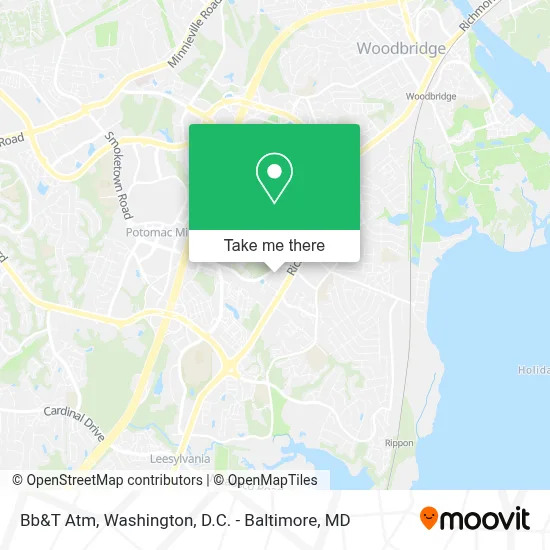 Bb&T Atm map