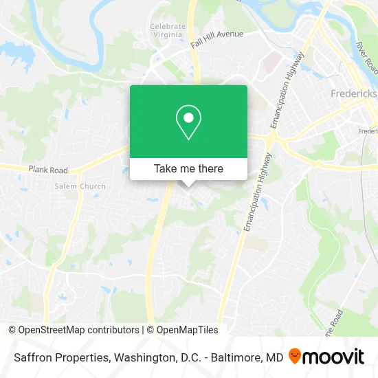 Saffron Properties map