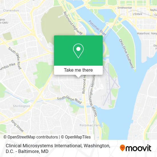 Clinical Microsystems International map