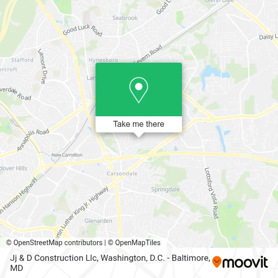 Jj & D Construction Llc map