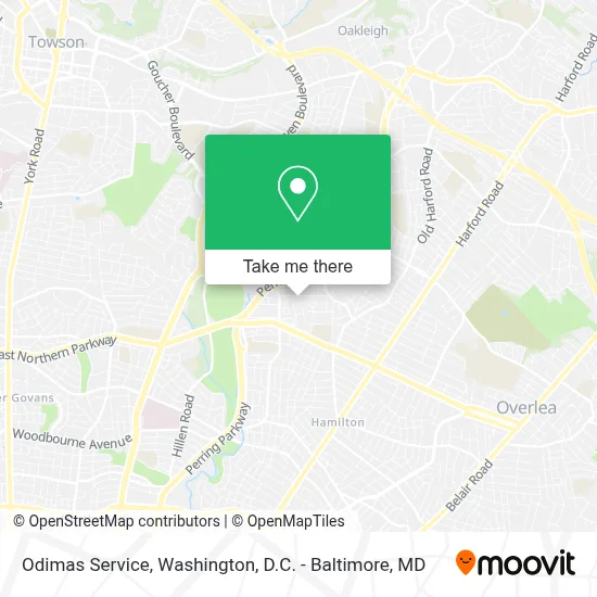 Odimas Service map