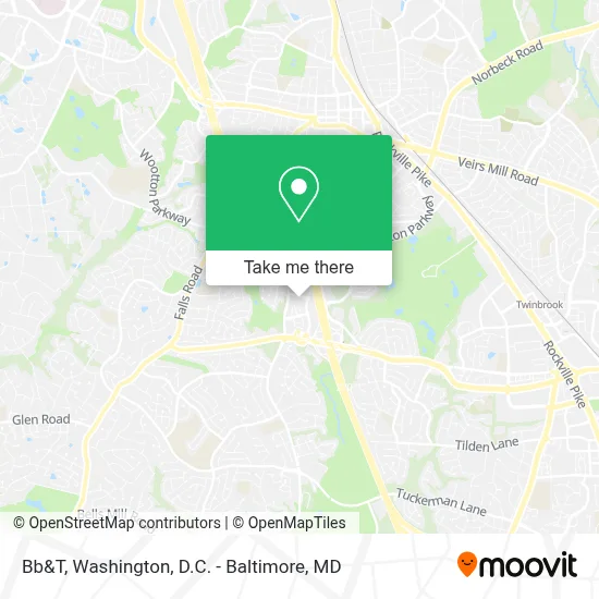 Bb&T map