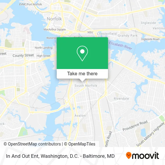 In And Out Ent map