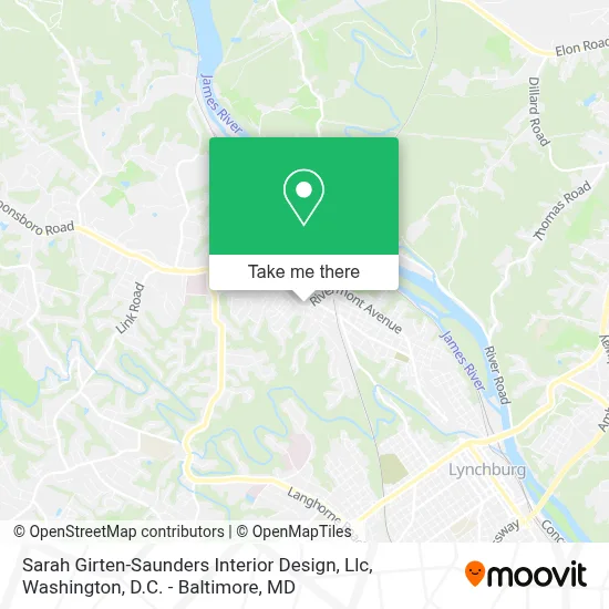 Sarah Girten-Saunders Interior Design, Llc map