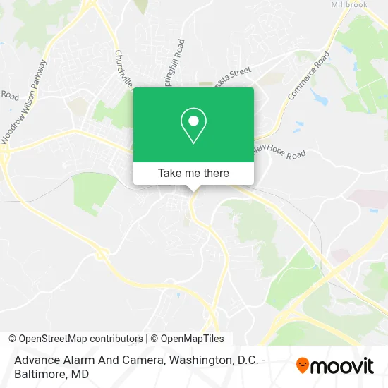 Advance Alarm And Camera map