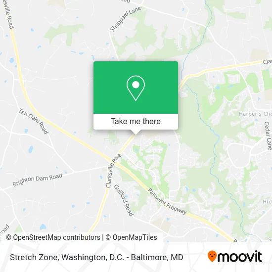 Stretch Zone map