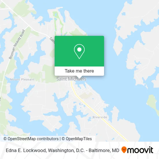 Edna E. Lockwood map