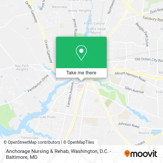 Anchorage Nursing & Rehab map