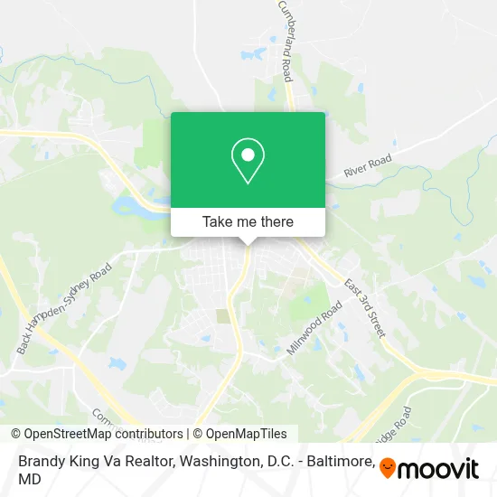 Brandy King Va Realtor map