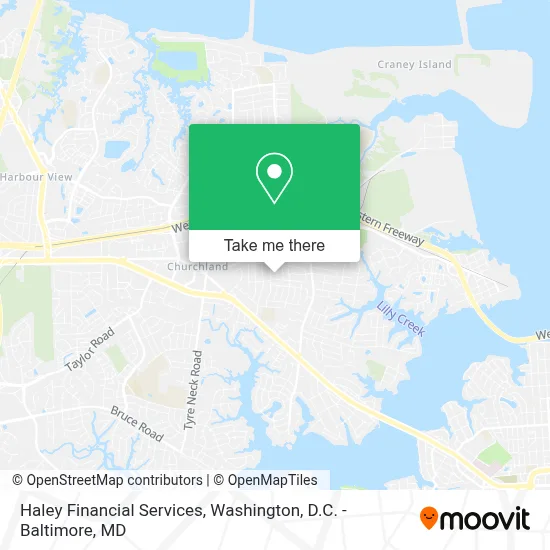 Haley Financial Services map
