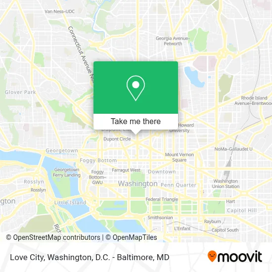 Love City map