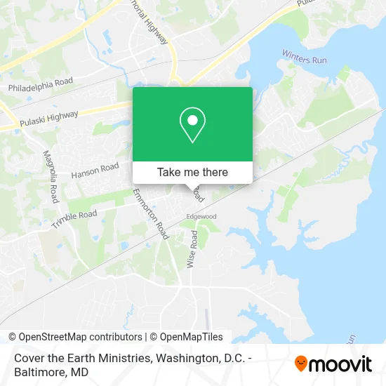 Cover the Earth Ministries map