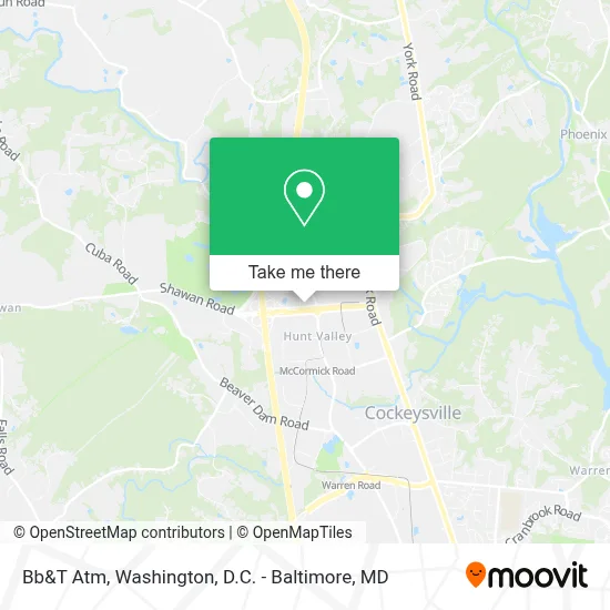 Bb&T Atm map