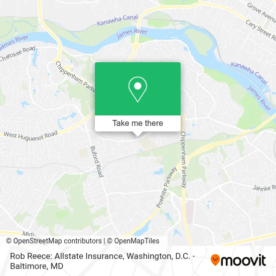 Rob Reece: Allstate Insurance map