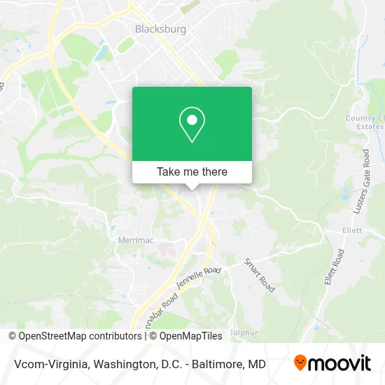Vcom-Virginia map