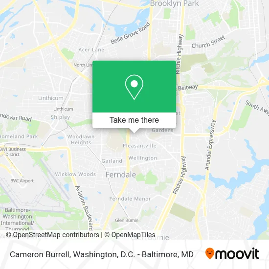 Cameron Burrell map