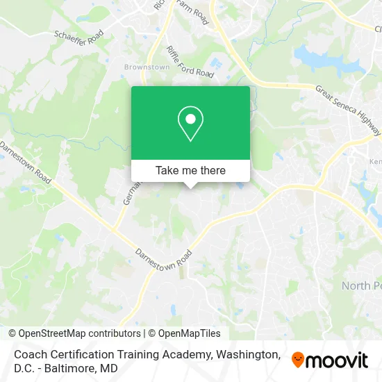 Coach Certification Training Academy map