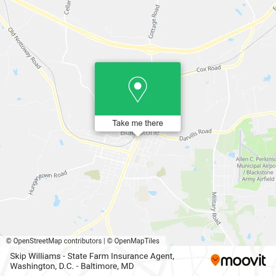 Skip Williams - State Farm Insurance Agent map