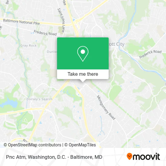 Pnc Atm map
