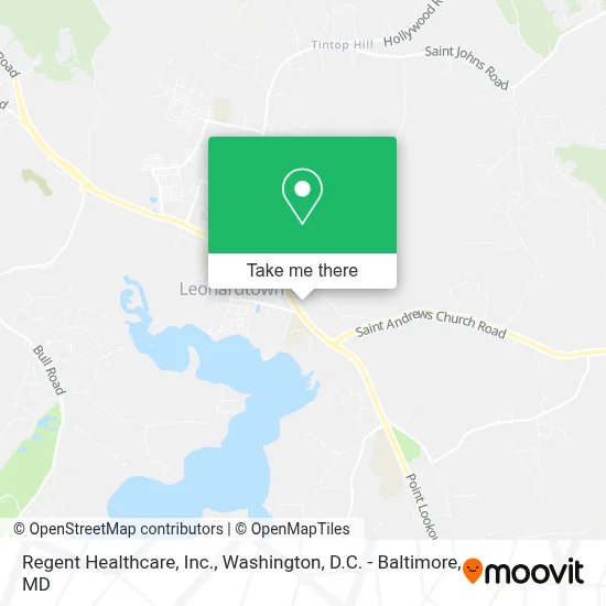 Regent Healthcare, Inc. map