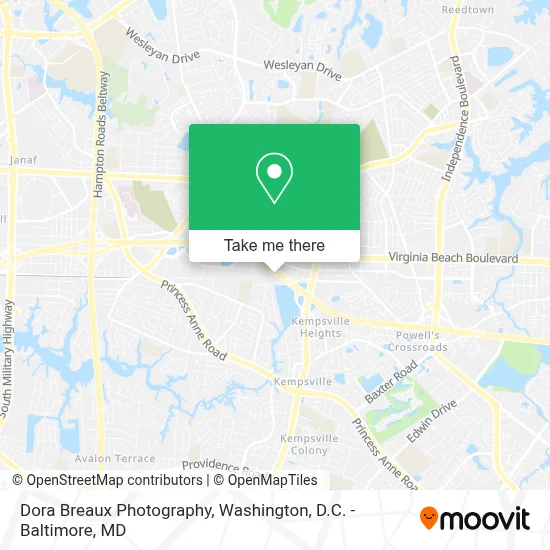 Dora Breaux Photography map