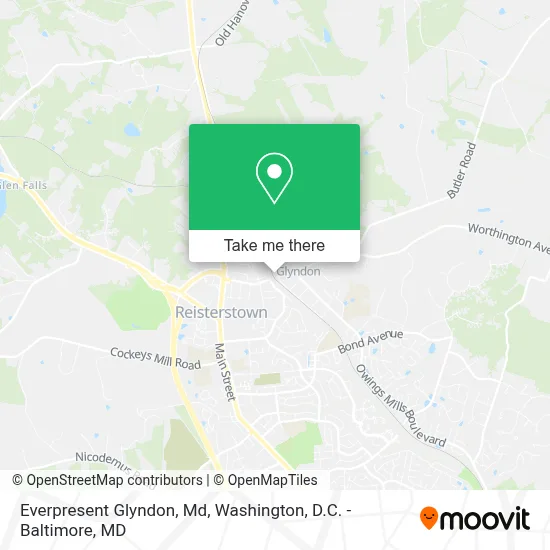 Everpresent Glyndon, Md map