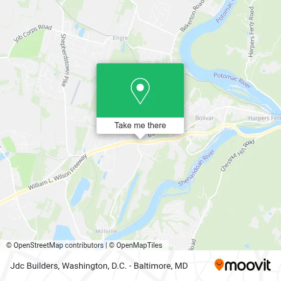 Jdc Builders map