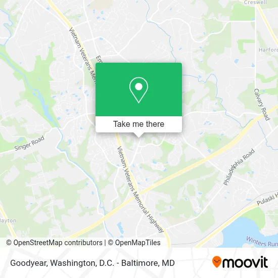 Goodyear map