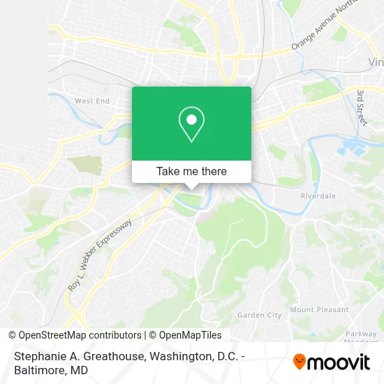 Stephanie A. Greathouse map