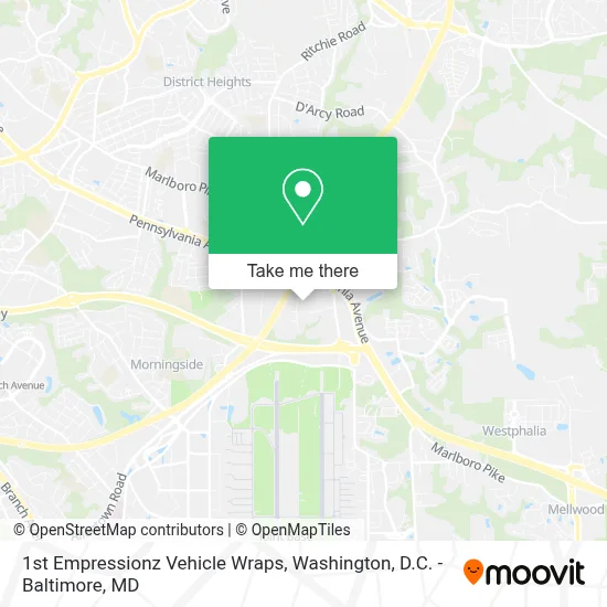 1st Empressionz Vehicle Wraps map