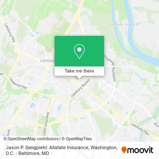 Jason P. Sengpiehl: Allstate Insurance map
