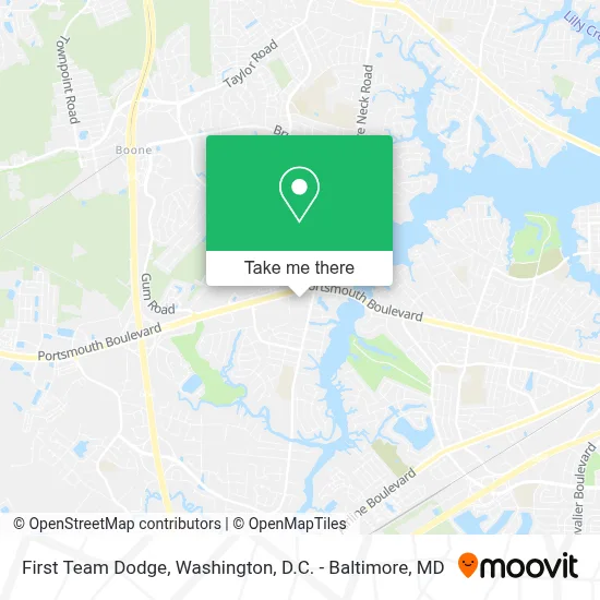 First Team Dodge map