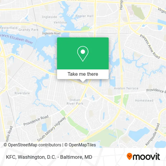 Kfc map