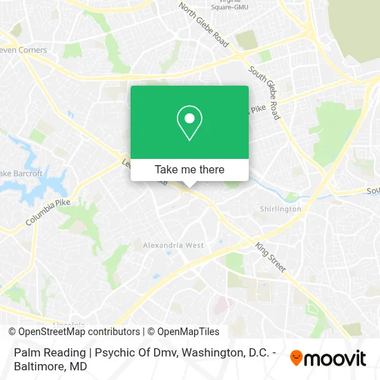 Palm Reading | Psychic Of Dmv map