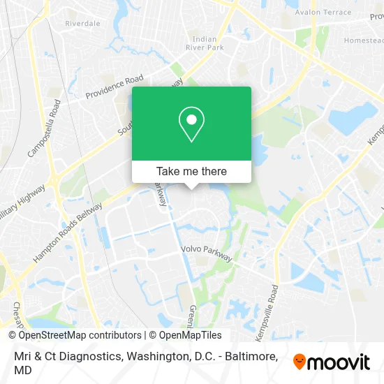 Mri & Ct Diagnostics map