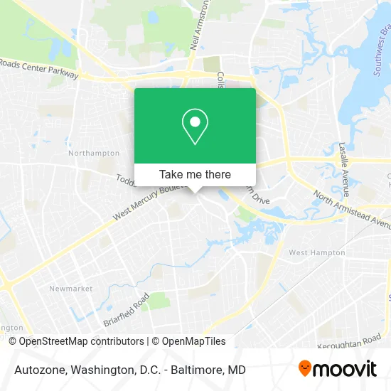 Autozone map