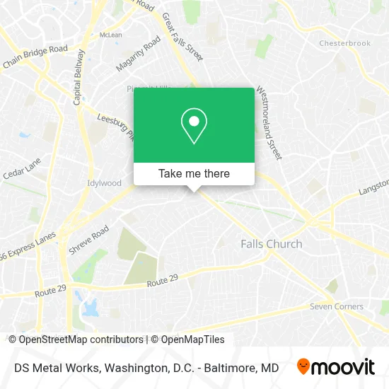 DS Metal Works map