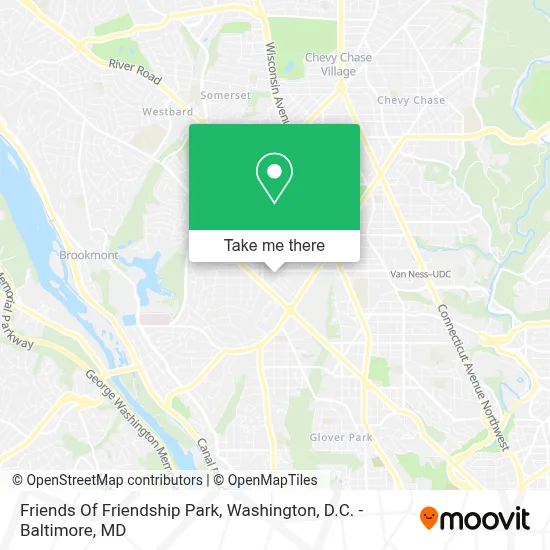 Friends Of Friendship Park map