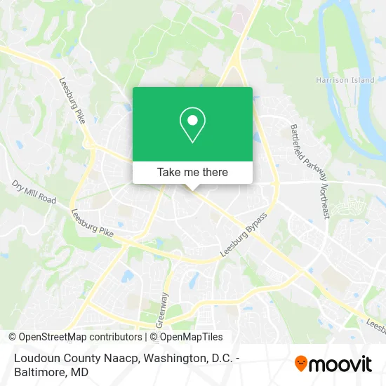 Loudoun County Naacp map