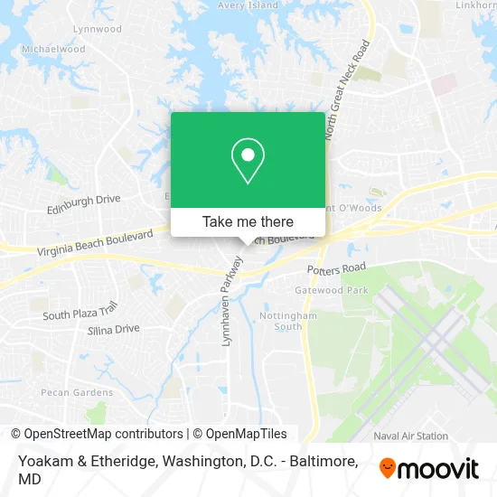 Yoakam & Etheridge map
