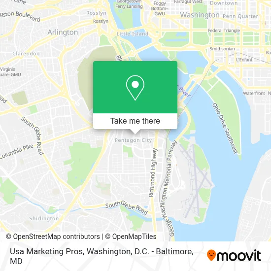Usa Marketing Pros map