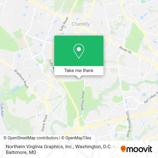 Northern Virginia Graphics, Inc. map